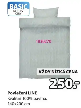 JYSK Povlečení LINE nabídka