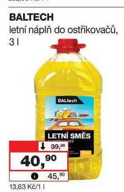 Barvy a laky drogerie BALTECH letní náplň do ostřikovačů nabídka