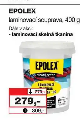 Barvy a laky drogerie EPOLEX laminovací souprava nabídka