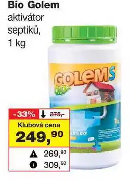 Barvy a laky drogerie Bio Golem aktivátor septiků nabídka