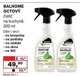 Barvy a laky drogerie BALHOME OCTOVÝ čistič na kuchyně nabídka
