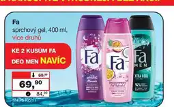 Barvy a laky drogerie Fa sprchový gel nabídka