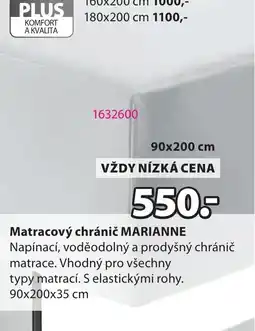 JYSK Matracový chránič MARIANNE nabídka