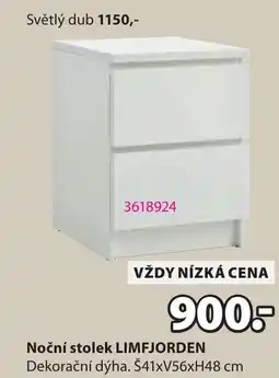 JYSK Noční stolek LIMFJORDEN nabídka