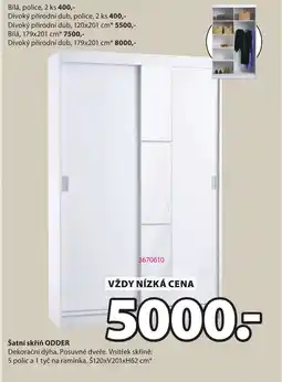 JYSK Šatní skříň ODDER nabídka