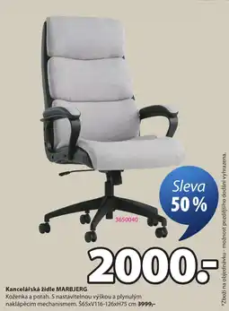 JYSK Kancelářská židle MARBJERG nabídka