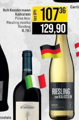 Jip Reh Kendermann Kalkstein Pinot Noir Riesling nealko Riesling nabídka