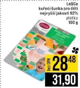 Jip Le&Co kuřecí šunka pro děti nabídka