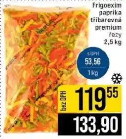 Jip Frigoexim paprika tříbarevná premium řezy nabídka