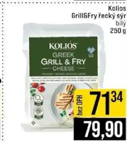 Jip Kolios grill&fry řecký sýr bílý nabídka