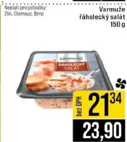 Jip VARMUŽA Řáholecký salát nabídka
