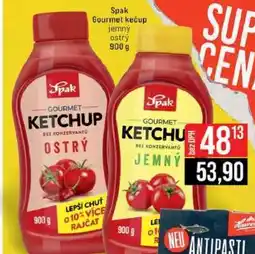 Jip Spak Gourmet kečup jemný ostrý 900 g nabídka