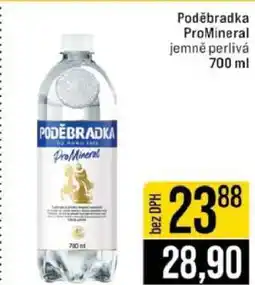 Jip Poděbradka ProMineral jemně perlivá 700 ml nabídka