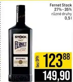 Jip Fernet Stock nabídka
