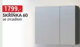 Baumax Skříňka 60 se zrcadlem nabídka