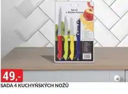 Baumax Sada 4 kuchyňských nožů nabídka