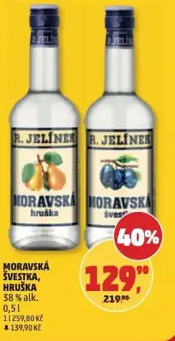 Penny Market Moravská švestka, Hruška nabídka