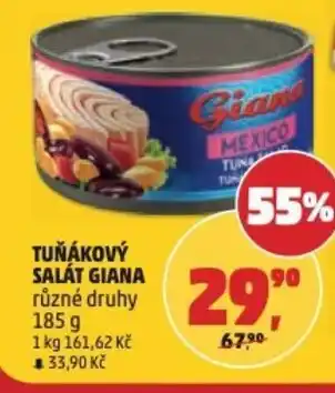 Penny Market Tuňákový salát Giana nabídka