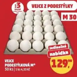 Penny Market Vejce podestýlková M nabídka