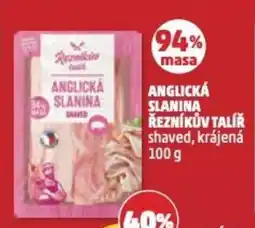 Penny Market Anglická slanina Řezníkův Talíř nabídka