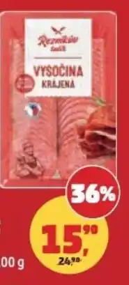 Penny Market Salám vysočina Řezníkův Talíř nabídka