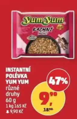Penny Market Instantní polévka Yum Yum nabídka