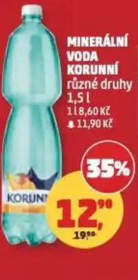 Penny Market Minerální voda Korunní nabídka