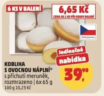 Penny Market Kobliha s ovocnou náplní nabídka