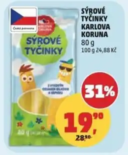 Penny Market Sýrové tyčinky Karlova Koruna nabídka