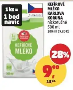 Penny Market Kefírové mléko Karlova Koruna nabídka