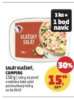 Penny Market Salát vlašský, camping nabídka