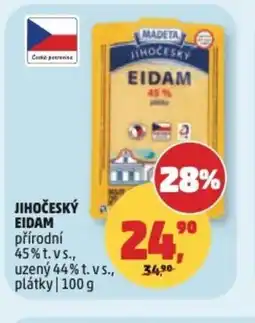 Penny Market Jihočeský eidam nabídka