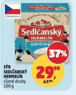 Penny Market Sýr sedlčanský Hermelín nabídka