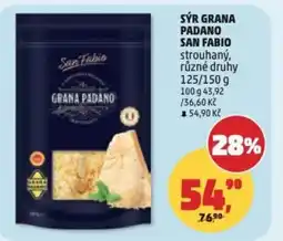 Penny Market Sýr grana padano San Fabio nabídka