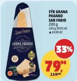 Penny Market Sýr grana padano San Fabio nabídka