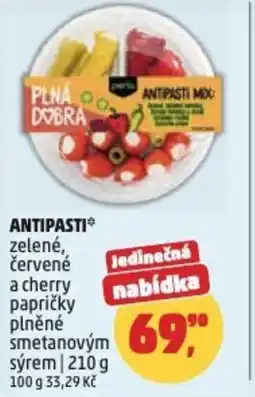 Penny Market Antipasti nabídka