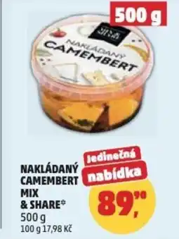 Penny Market Nakládaný camembert Mix & Share nabídka