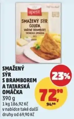 Penny Market Smaženy syr s bramborem a tatarská omáčka nabídka