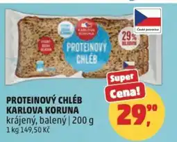 Penny Market Proteinový chléb Karlova Koruna nabídka