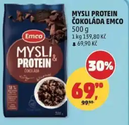 Penny Market Mysli protein čokoláda Emco nabídka