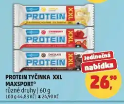 Penny Market Protein tyčinka XXL maxsport nabídka