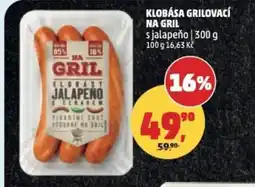 Penny Market Klobása grilovací na gril nabídka