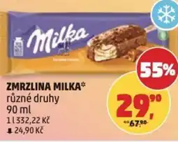 Penny Market Zmrzlina Milka nabídka