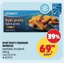 Penny Market Rybí prsty premium Nowaco nabídka