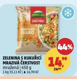 Penny Market Zelenina s kukuřicí mrazivá čerstvost nabídka