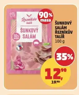 Penny Market Šunkový salám Řezníkův Talíř nabídka