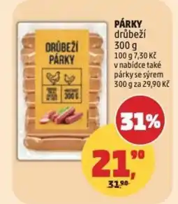 Penny Market Párky nabídka