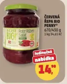 Penny Market Červená řepa bio Penny nabídka