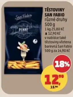 Penny Market Těstoviny San Fabio nabídka