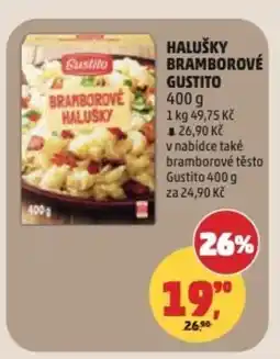 Penny Market Halušky bramborové Gustito nabídka